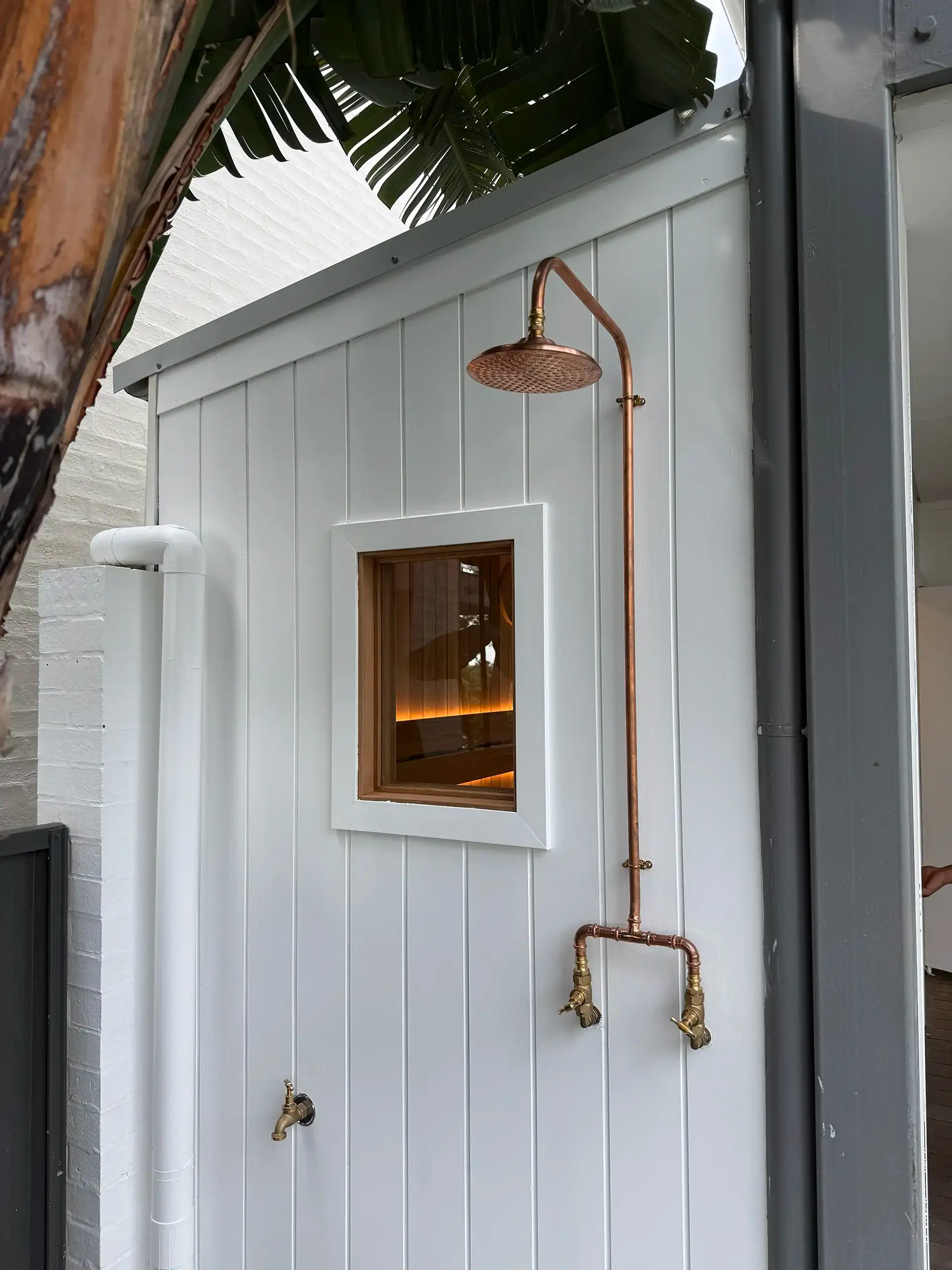 Zerenity custom sauna integrated into an outdoor Sydney project